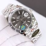 C Factory ROLEX Datejust II Series 904L Steel Gray Dial 3235 Super Clone Watch